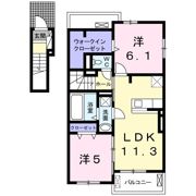 HALO A棟の間取り画像