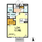 アゼリアコートAの間取り画像