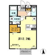 アゼリアコートAの間取り画像