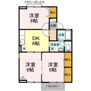 メゾン・パークス Bの間取り画像