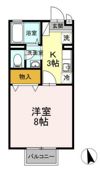 フローラルセキの間取り画像