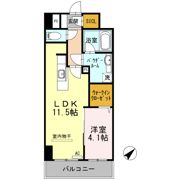 アルカーサル大道の間取り画像