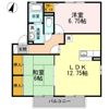 サン カルチェあいおい Bの間取り画像