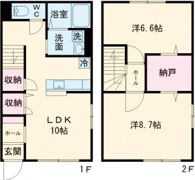 テラスコート南ヶ丘の間取り画像