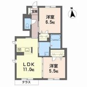 グリナージュ北山越の間取り画像