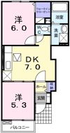 フレスコⅡの間取り画像