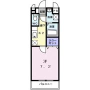 カルフールB．C白山の間取り画像