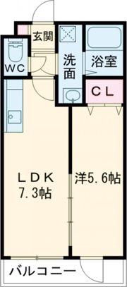 エミグランドHK湯野原の間取り画像
