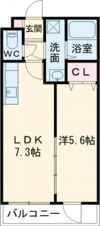 エミグランドHK湯野原の間取り画像