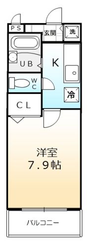 ルーチェⅡ番館の間取り画像