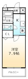 ルーチェⅡ番館の間取り画像