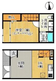 R-BOX津福Ⅲの間取り画像