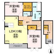 サンセールTKN Bの間取り画像