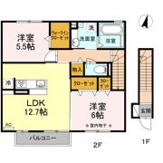 アメミールの間取り画像