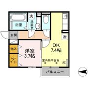 カーサ・ステラの間取り画像