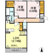 フローラルコートの間取り画像