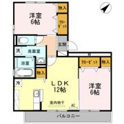 グランパルクの間取り画像