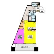 Precious春日原の間取り画像