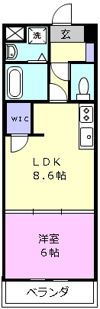 S-FORT津新町の間取り画像