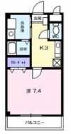 ボヌールレジダンスTMの間取り画像