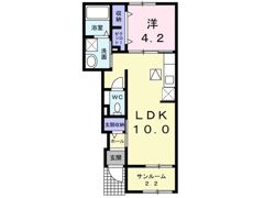 セレーノAの間取り画像