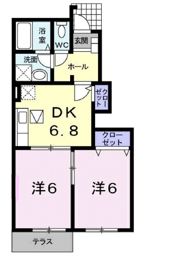 カトルセゾンCの間取り画像
