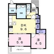 アルコバレーノ 和の間取り画像