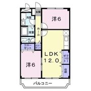 プレステージⅠの間取り画像