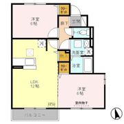 ベアーレ Bの間取り画像