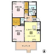 ルヴェサージュの間取り画像