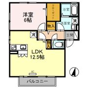 カーサアルペジオ B棟の間取り画像