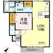 エトワールしゅりⅡの間取り画像