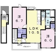 アルカンシエルすいせんの間取り画像