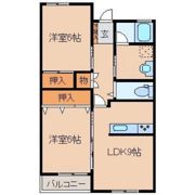 ウィスターコート斐川Aの間取り画像