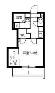Flechir Sakanoueの間取り画像