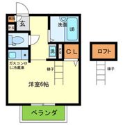パセオミフネの間取り画像