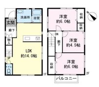 菅原借家の間取り画像