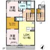 Dーroom西多賀 Ⅲの間取り画像