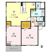 ボヌールの間取り画像