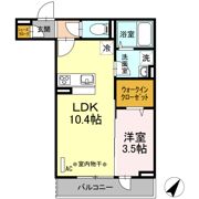 クレール相模原の間取り画像