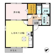 ウィルモア藤の間取り画像