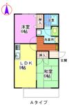 トゥインクル島村Bの間取り画像
