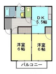 フレグランス城東の間取り画像