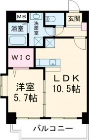 グリーン フォレストの間取り画像