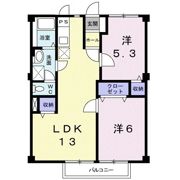 グランコート天理の間取り画像