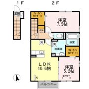 セジュールエムの間取り画像