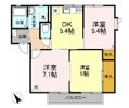 ボヌール羽屋Eの間取り画像