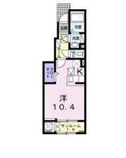 メルベーユ宗方 Ⅱの間取り画像