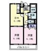 パレ・アルカンシェルの間取り画像