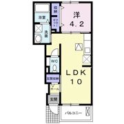 ノバ・レジデンスBの間取り画像